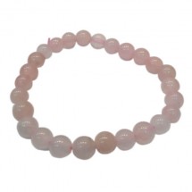 quartz rose bracelet enfant petites boules