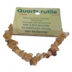 quartz rutile bracelet baroque