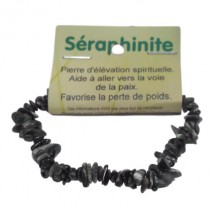 séraphinite bracelet baroque