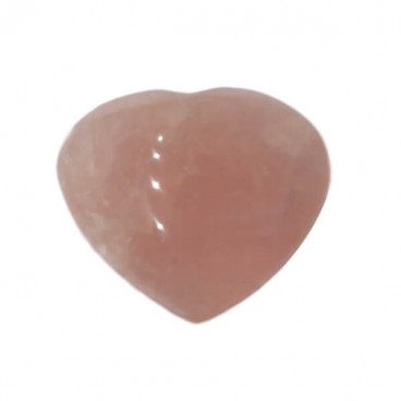 quartz rose cœur moyen modèle