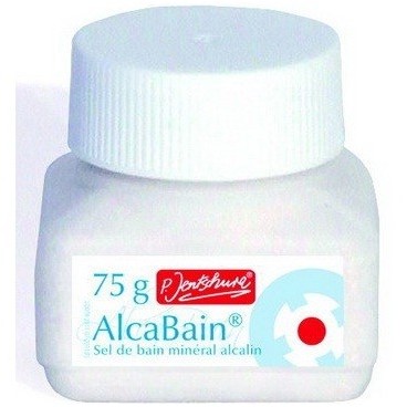 AlcaBain - Sel minéral alcalin pour le soin corporel 75g