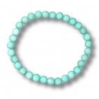 amazonite bracelet boules 6mm à facettes