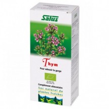 Thym - suc naturel de plante fraîche - pour adoucir la gorge 200ml