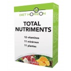 Total nutriments - 6 fruits & légumes - 30 comprimés