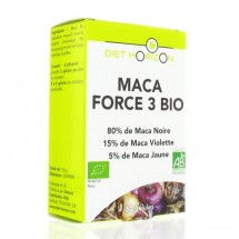 Maca force 3 bio - 60 gélules