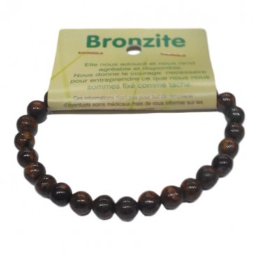 bronzite bracelet boules