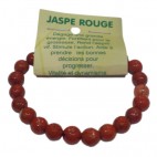 jaspe rouge bracelet moyennes boules